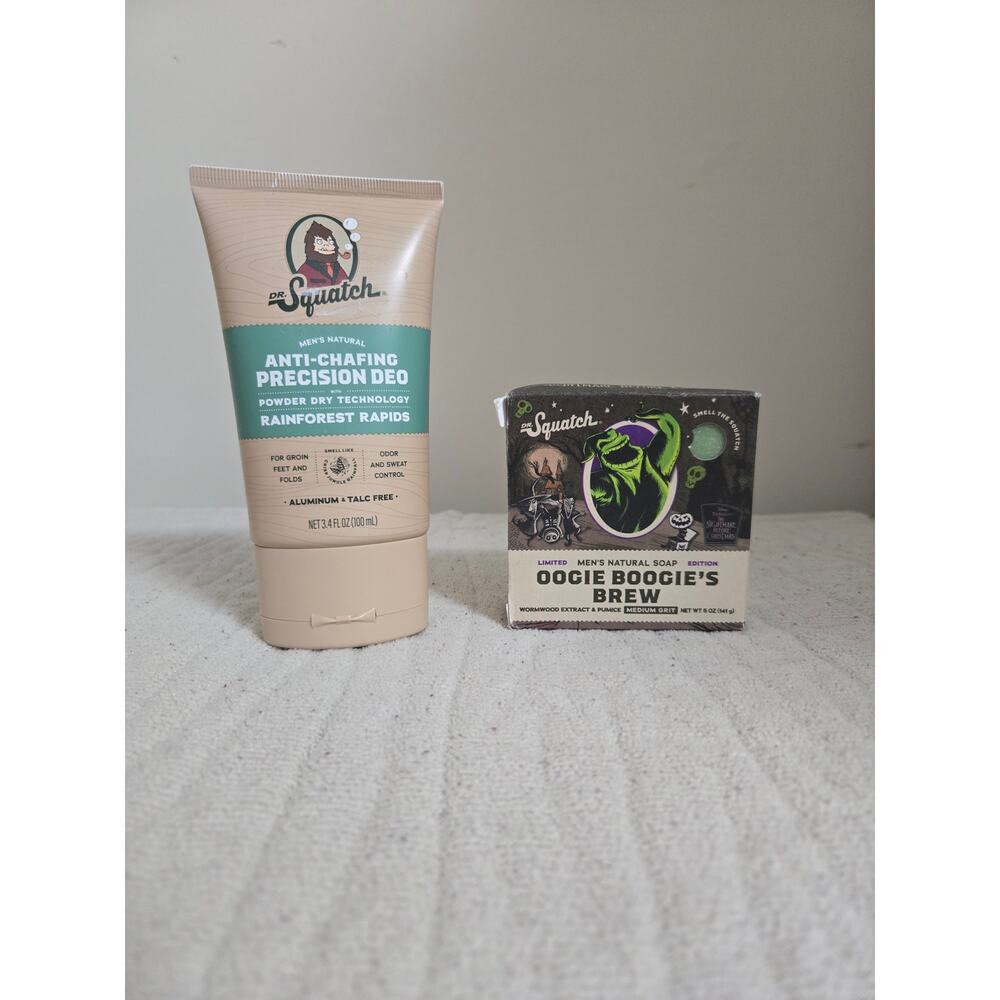 Dr Squatch Bar Soap & Deodorant- New